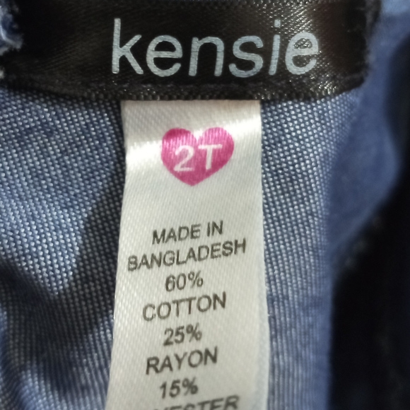 Kenzie denim blue floral dress - Picture 2 of 3